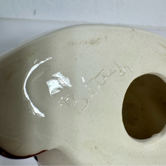 Vintage Handcrafted Ceramic Dog Eyeglass/ Readers/Sunglass Holder. Hand painted - Picture 7 of 10